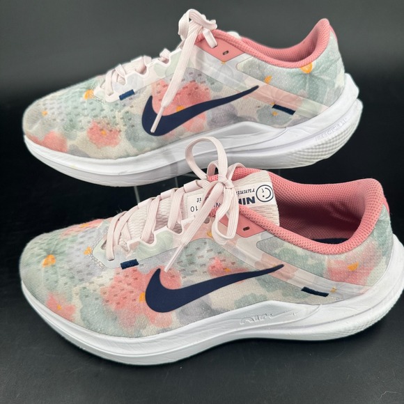 Nike Winflo 10 Running Shoes WOMENS Multicolor Lace Up Sneakers SIZE‎ 9.5 - Picture 2 of 8